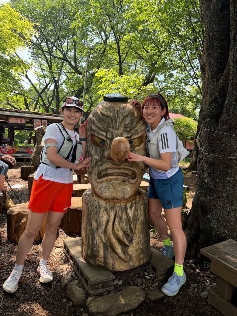 井上咲楽、高尾山で天狗と遭遇！笑顔と汗がはじける初トレランの極上体験