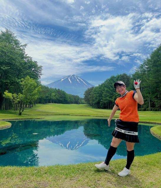 女子サッカー・遠藤優、白馬の絶景でゴルフ満喫「キャディさんも女子サッカー選手」