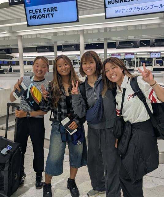 プロサーファー・清水ひなた、初の海外WSL大会に挑戦「感謝を忘れず、全力で」