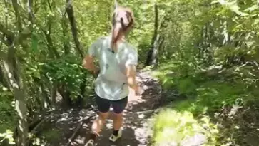 「速〜い！」スカイランニング・上田絢加、"今年初の水沢山"での爽快トレランムービーが話題