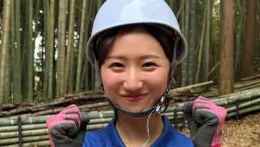 田辺真南葉アナ、チェーンソー初体験！？福井の“厄介もの”を宝に変える奮闘が話題に！