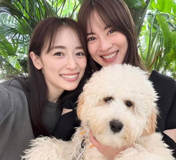泉里香＆安座間美優、顔寄せ2ショットにファン歓喜！「美神」「笑顔がいいな〜」の声