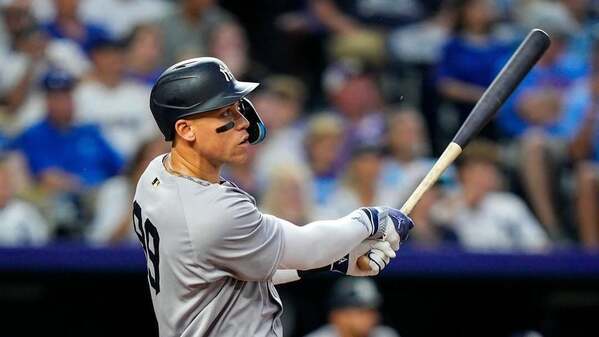 アーロン・ジャッジ、3戦連発の25号本塁打　ヤンキースの主砲が絶好調