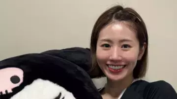 クロミちゃん特大プレゼントに感激！志田千陽の“キュートすぎる”リアクションが話題