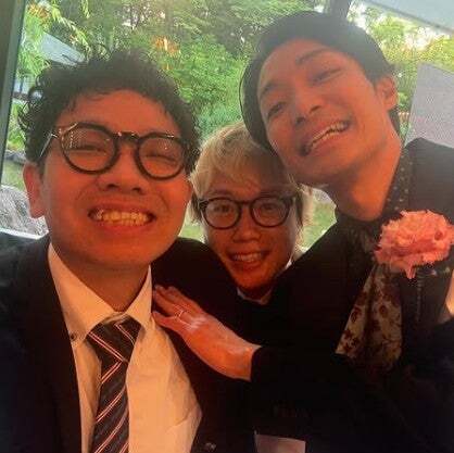 ミキ昴生がラニーノーズ・ケントの結婚式に出席！