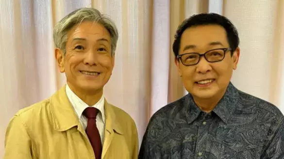 さだまさし、桂米團治師匠との2ショット公開に反響「貴重な一枚」「優しい笑顔に癒される」