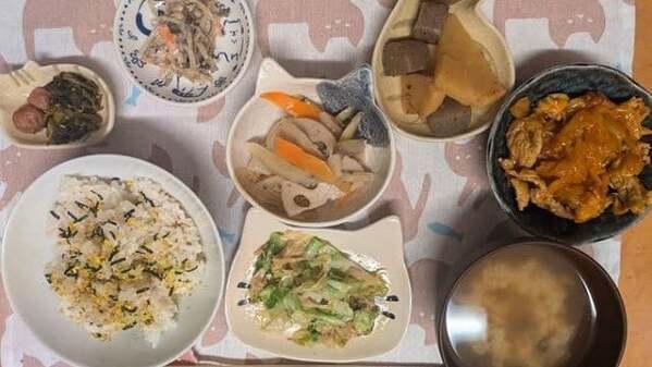 「どなたか、褒めてはくださらぬか！」日本推しラトビア人の自炊”晩御飯”に「尊敬しかない！」「素晴らしい」