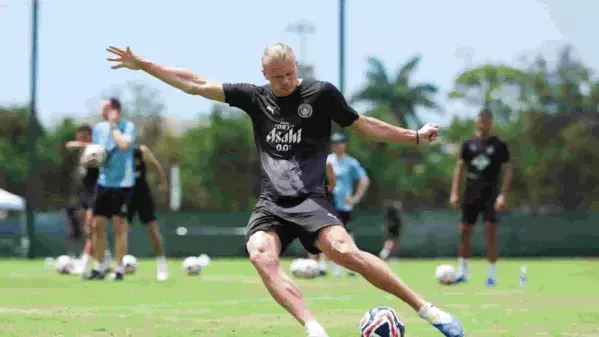 ハーランドが米国での始動を報告！練習ショットを複数投稿