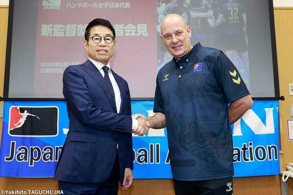 ハンドボール女子日本代表の新監督に世界的名将が就任　「おりひめジャパン」新章へ