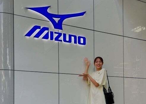 元美人バレーボール選手がMIZUNOを訪問！