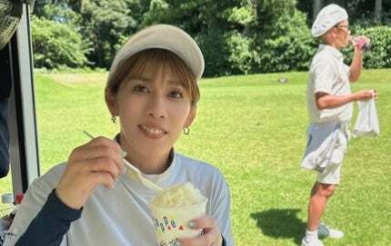 「熱中症には気を付けて」霊長類最強アスリートがゴルフ場でかき氷を始める！？