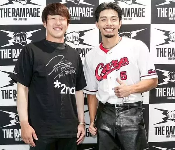 「意外な繋がり」広島東洋カープ・小園海斗、小中の先輩であるRAMPAGEのあのメンバーとのツーショットをアップ