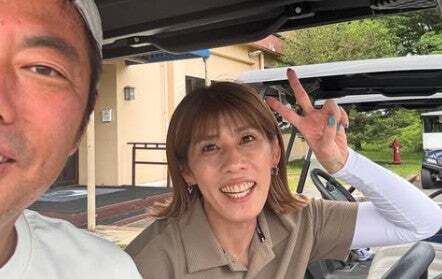 上原浩治、霊長類最強女子をゴルフ場で見かける！