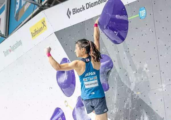 ワールドカップラストステージに挑む、スポーツクライミング中村真緒