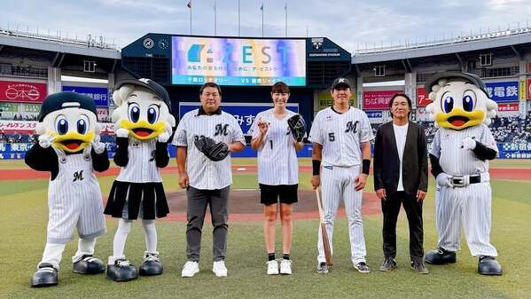 「また行きたい！」元全日本代表が語った“あの場所”での始球式に反響