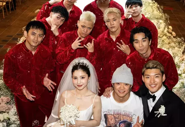 Body Carnival所属ISSINが堂安律＆明松美玖の祝宴に華添える