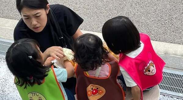 横澤夏子がアンパンマンミュージアムでなぜか険しい顔！？