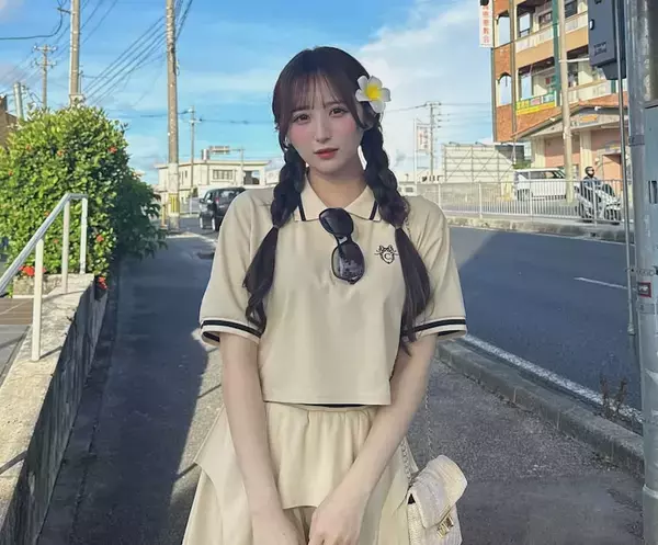 「可愛すぎてぶっ飛んだ」CANDY TUNE・小川奈々子、メンバーと沖縄を歩いた際の写真を公開