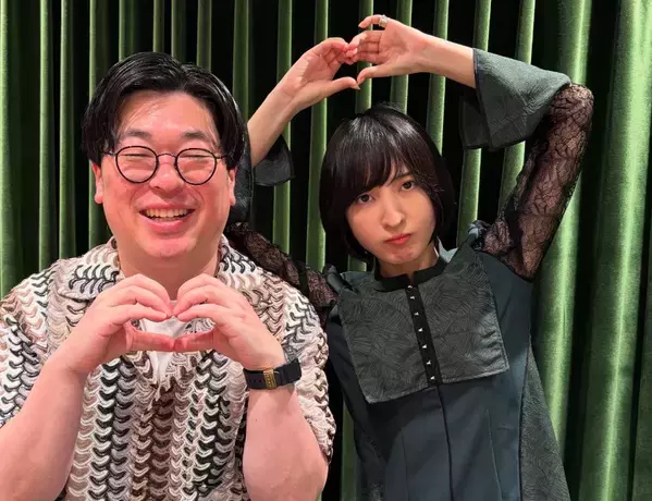 “ハートの一枚”天津飯太郎、佐倉綾音とのラジオ収録ショット公開