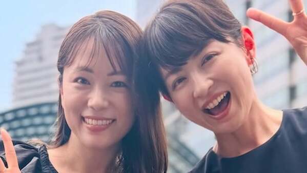 「16年前の写真も一緒に投稿します」平井理央、七夕の日に懐かしい顔と遭遇！