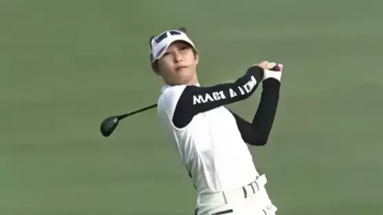 「嬉しかった」プロゴルファー・金田久美子 自身も驚愕の一打を披露！「ほんとにしびれる」と話題に！