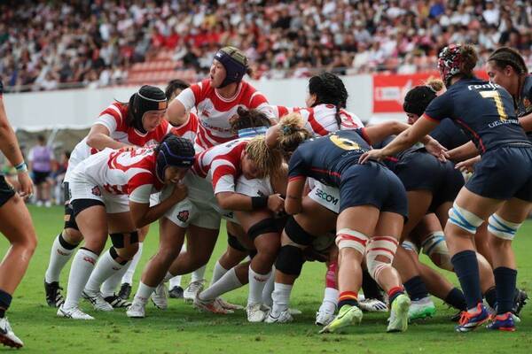 積み上げが武器、ラグビーワールドカップ2025に挑む女子日本代表