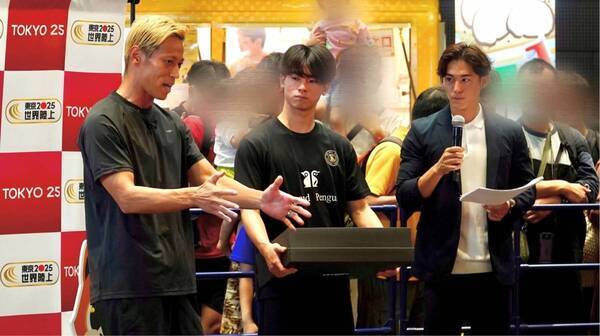 初代キングは15歳！？本田圭佑考案「The King Of Throw」熱狂の一部始終