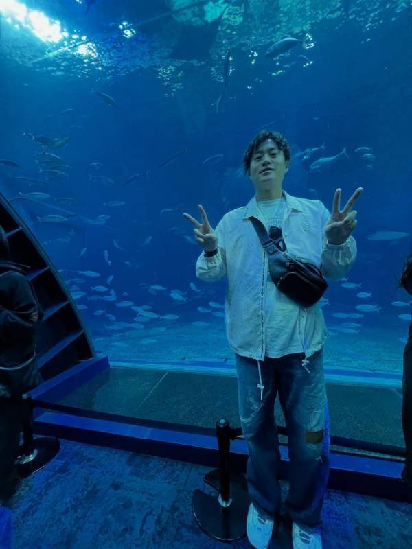 リフレッシュ完了　山田修義の家族旅行ショット