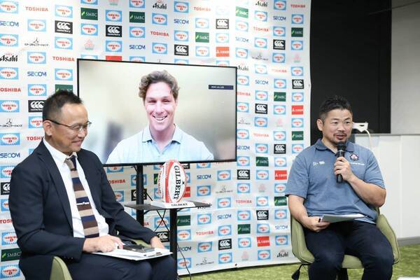 田中史朗氏×マイケル・フーパー氏 レジェンドトークセッション ～リポビタンDチャレンジカップ2025 日本代表 vs オーストラリア代表に向けて～