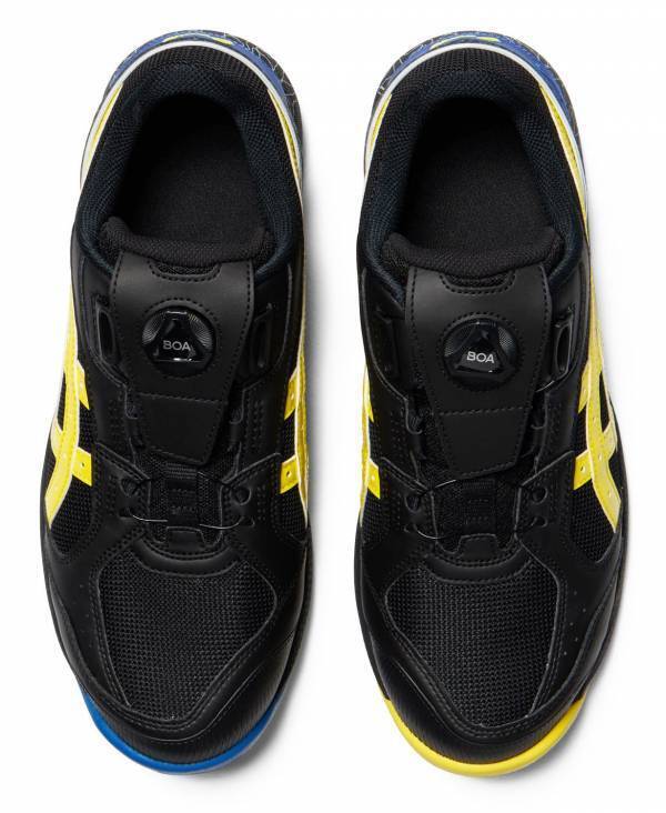 アシックス、ROOKIE Racingのチームカラーを採用したワーキングシューズ「WINJOB CP229 BOA RR 3」を発売